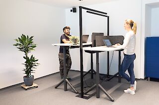 natürlich auch im stehen